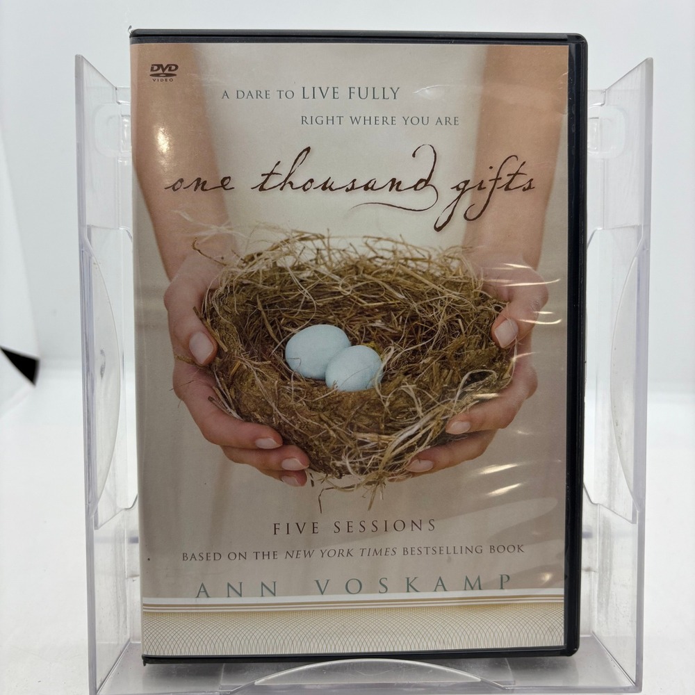 One Thousand Gifts DVD Ann Voskamp Five Sessions Christian Spiritual Growth